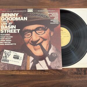 Benny Goodman Volume 2 Live At Basin Street Vinyl LP 1988 MusicMasters CIJ 20156